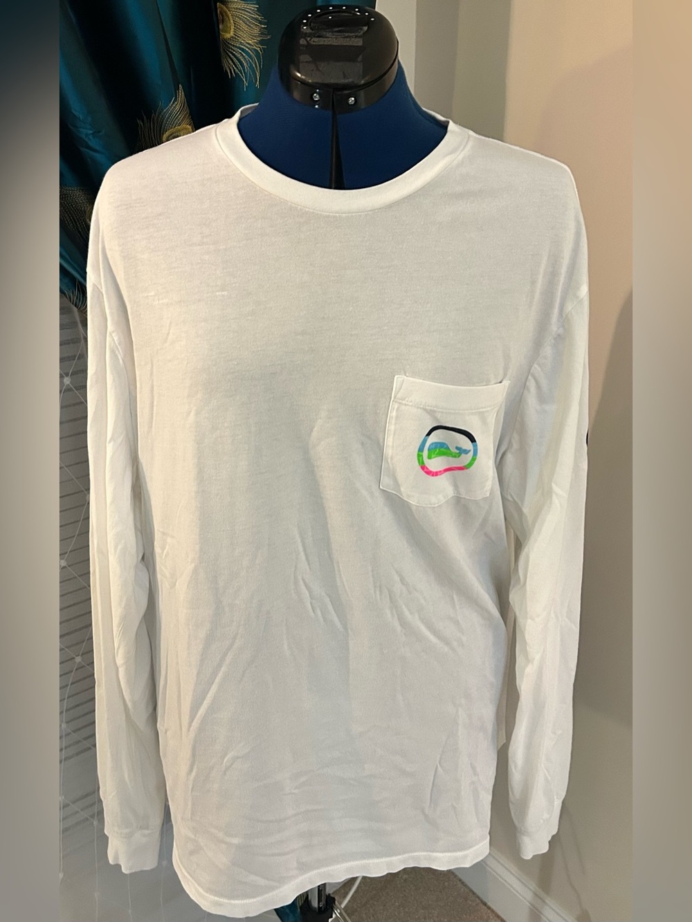 VINEYARD VINES MEN’S Size XXL Long Sleeve Whale shirt